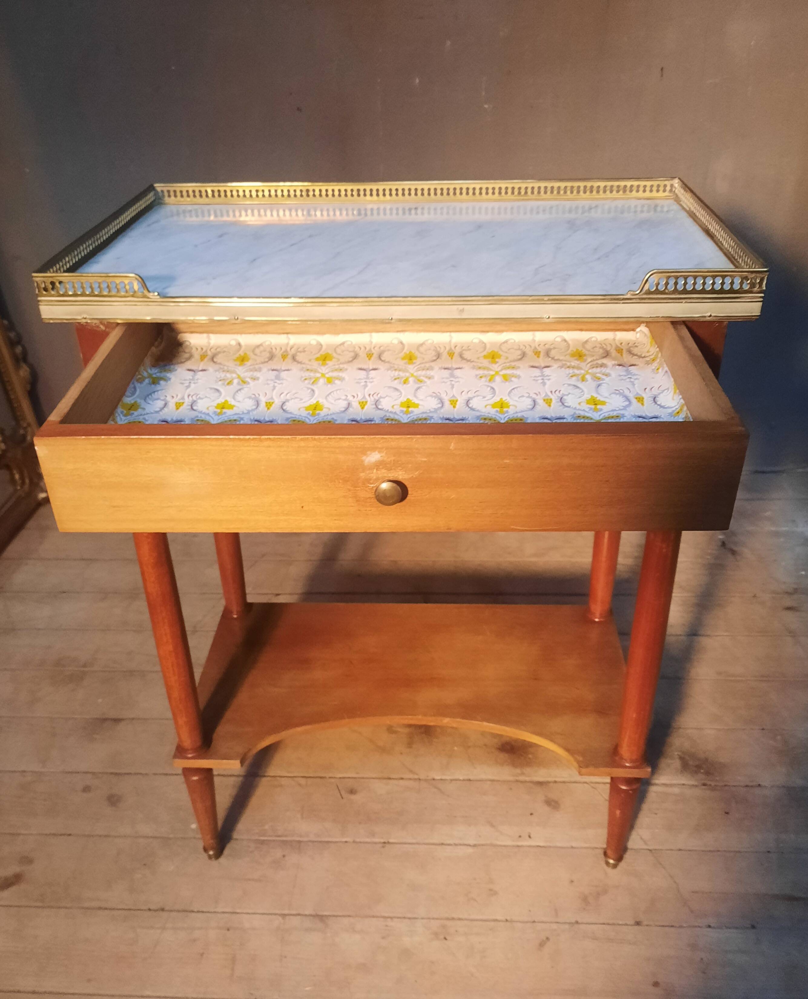 Side table in Louis XVI style.