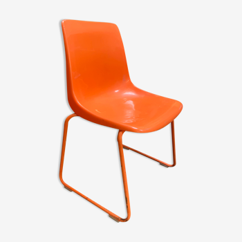 Chaise vintage Grofilex orange