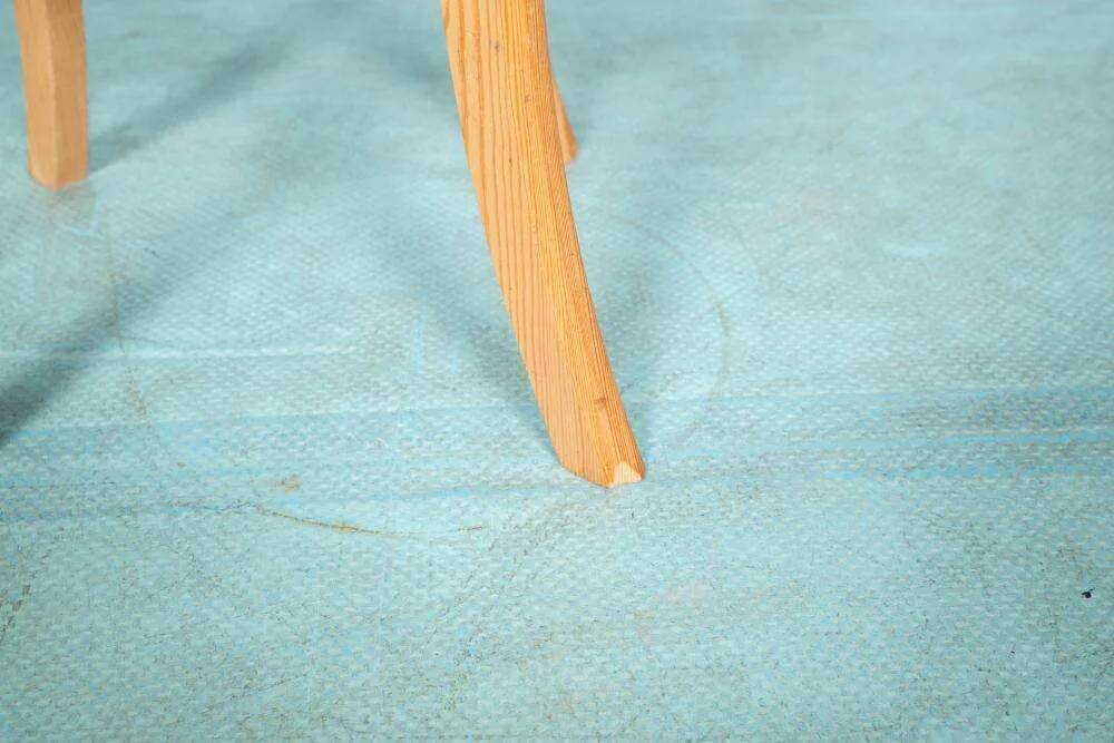 Vintage pine plant shelf, plant stand Sweden 1960