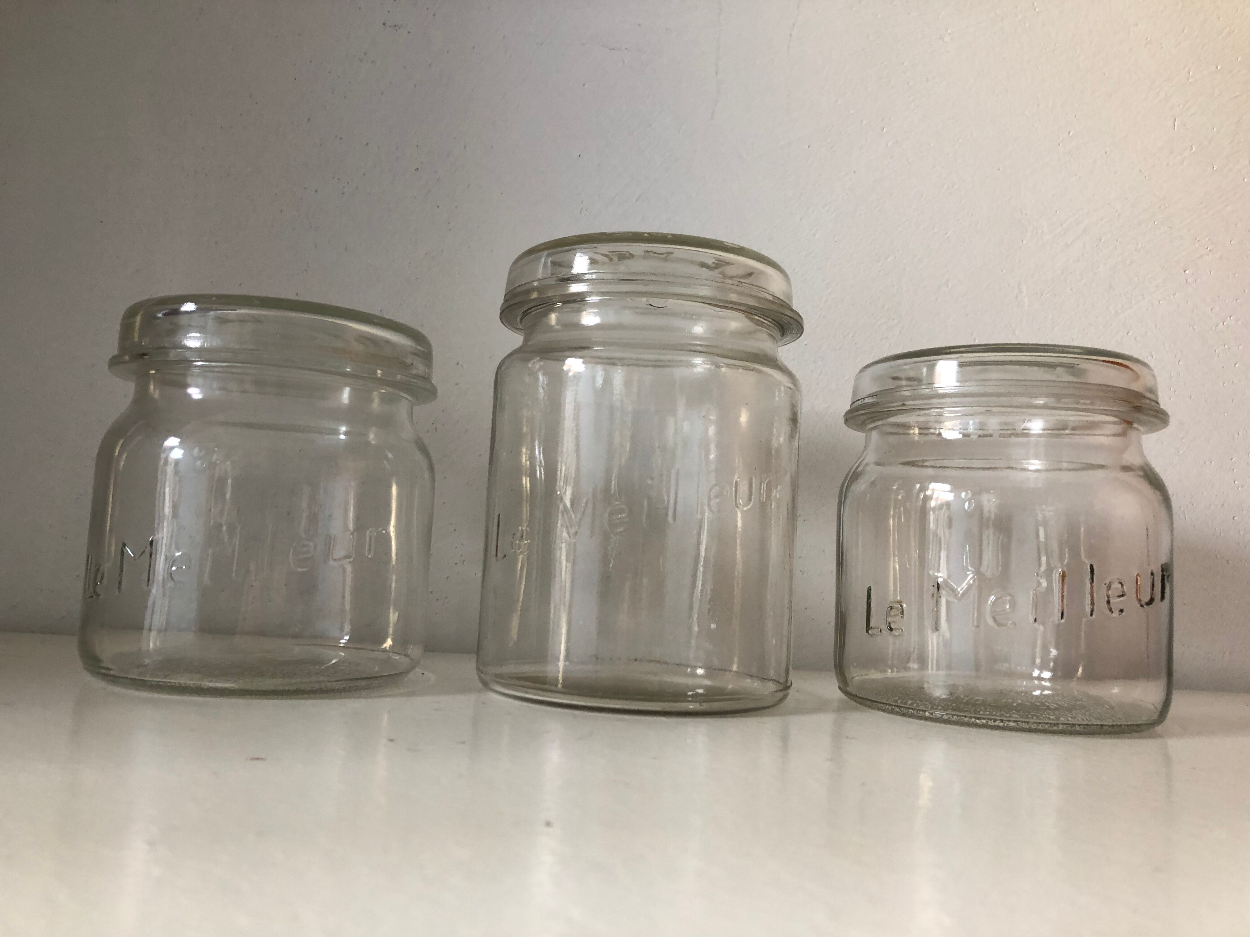 Jar 'best' trio vintage