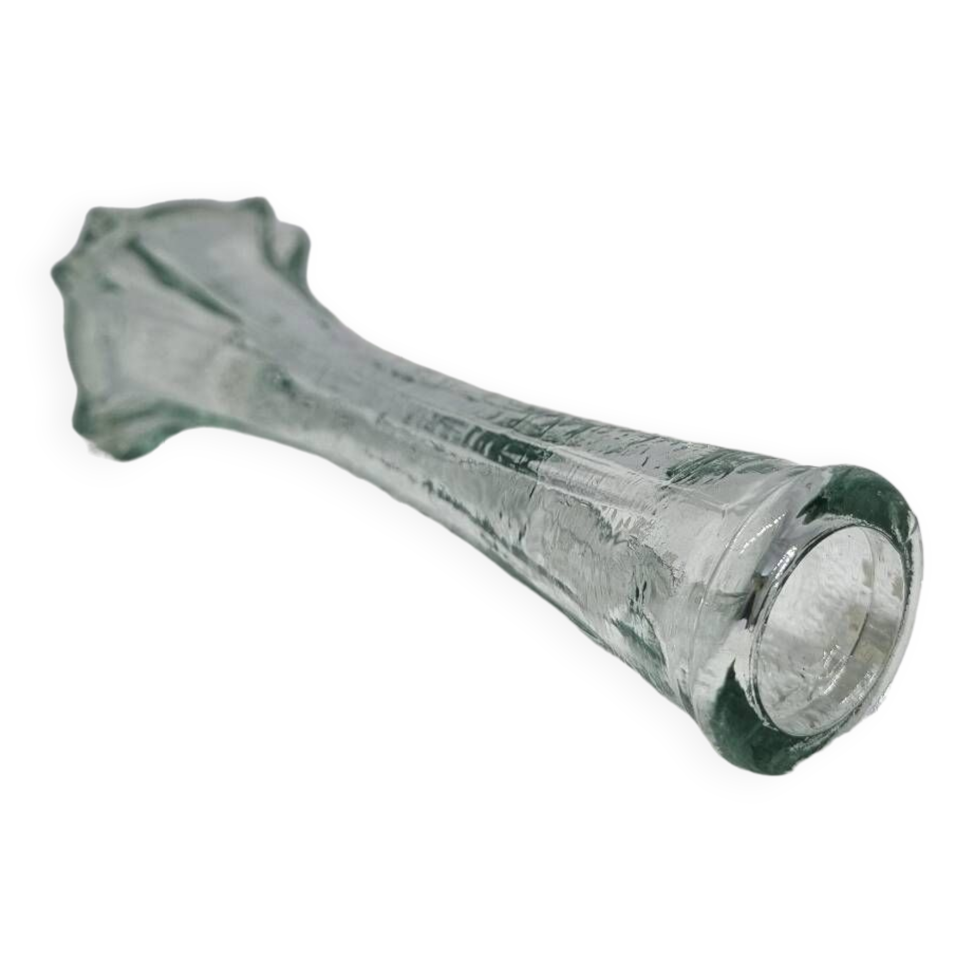 Vintage molded glass soliflore