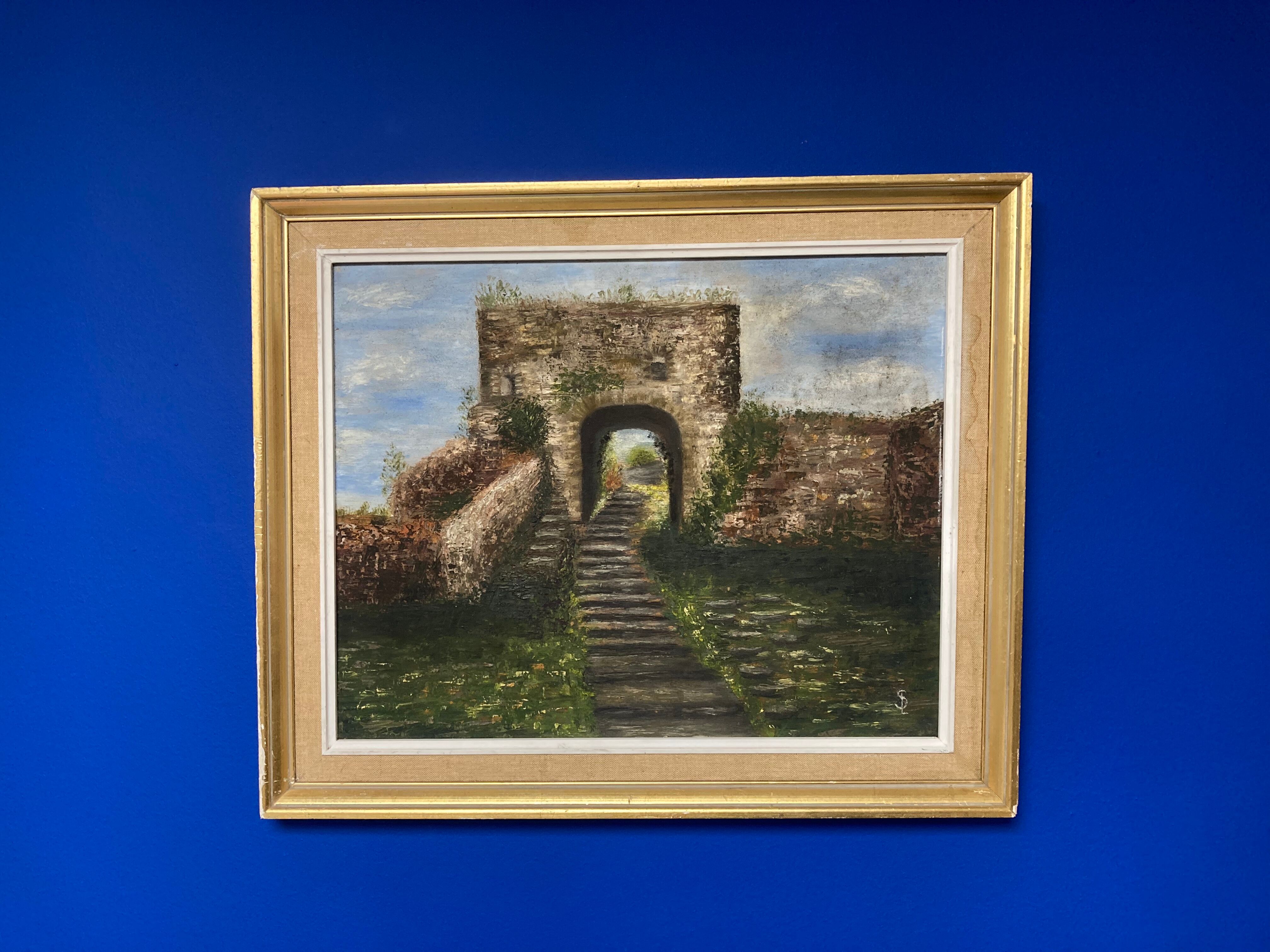 Oil on framed panel