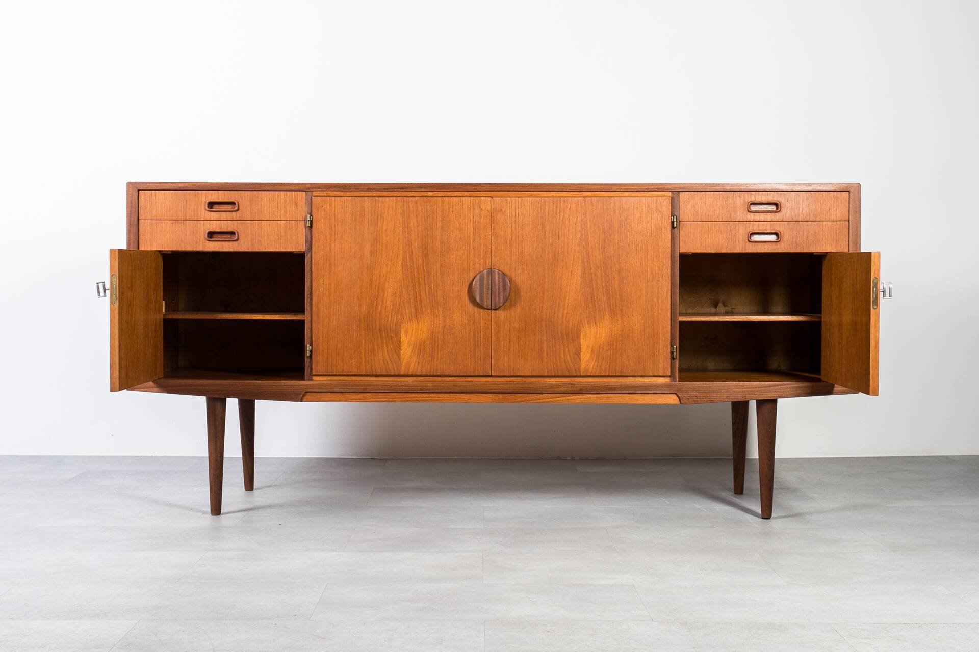 Mid-Century Modern Teak Sideboard, Norway, 1960s