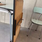Table formica extensions 150 cm with 4 seats