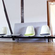 Eames Bench 4 places Vitra Edition 1970 Fibreglass