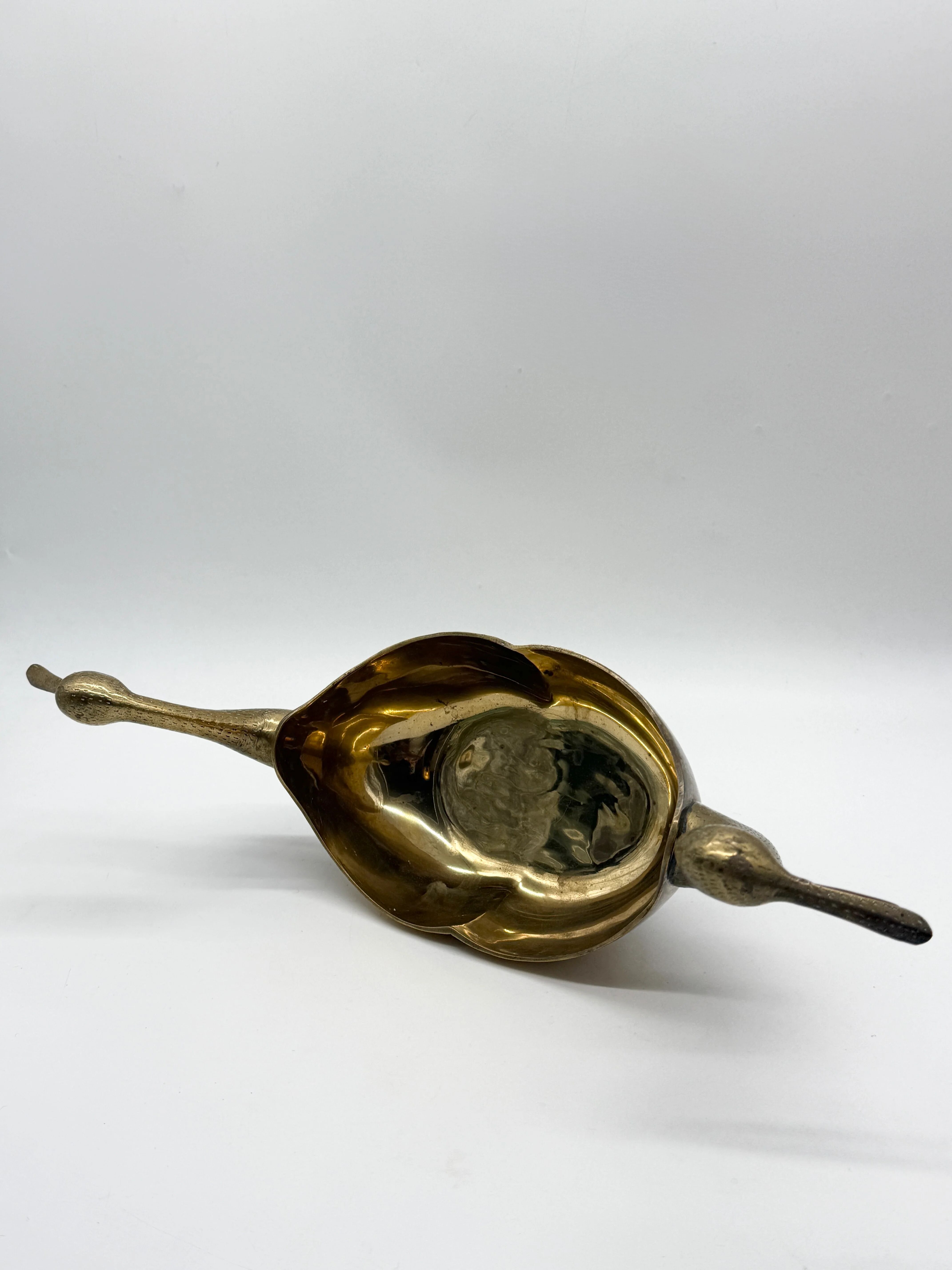 Table centre "ducks" in brass – circa 1950s