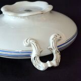 Vegetable dish or soup tureen in Onnaing earthenware A524