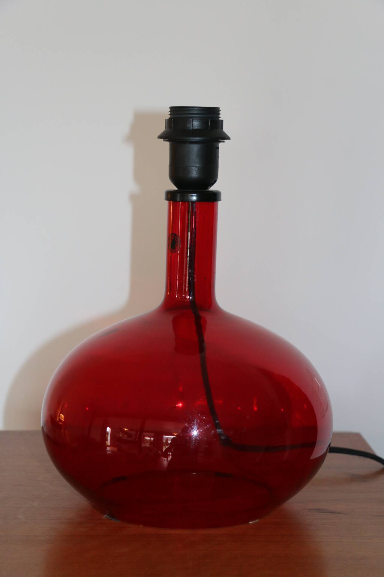 Anne Nilsson glass lamp