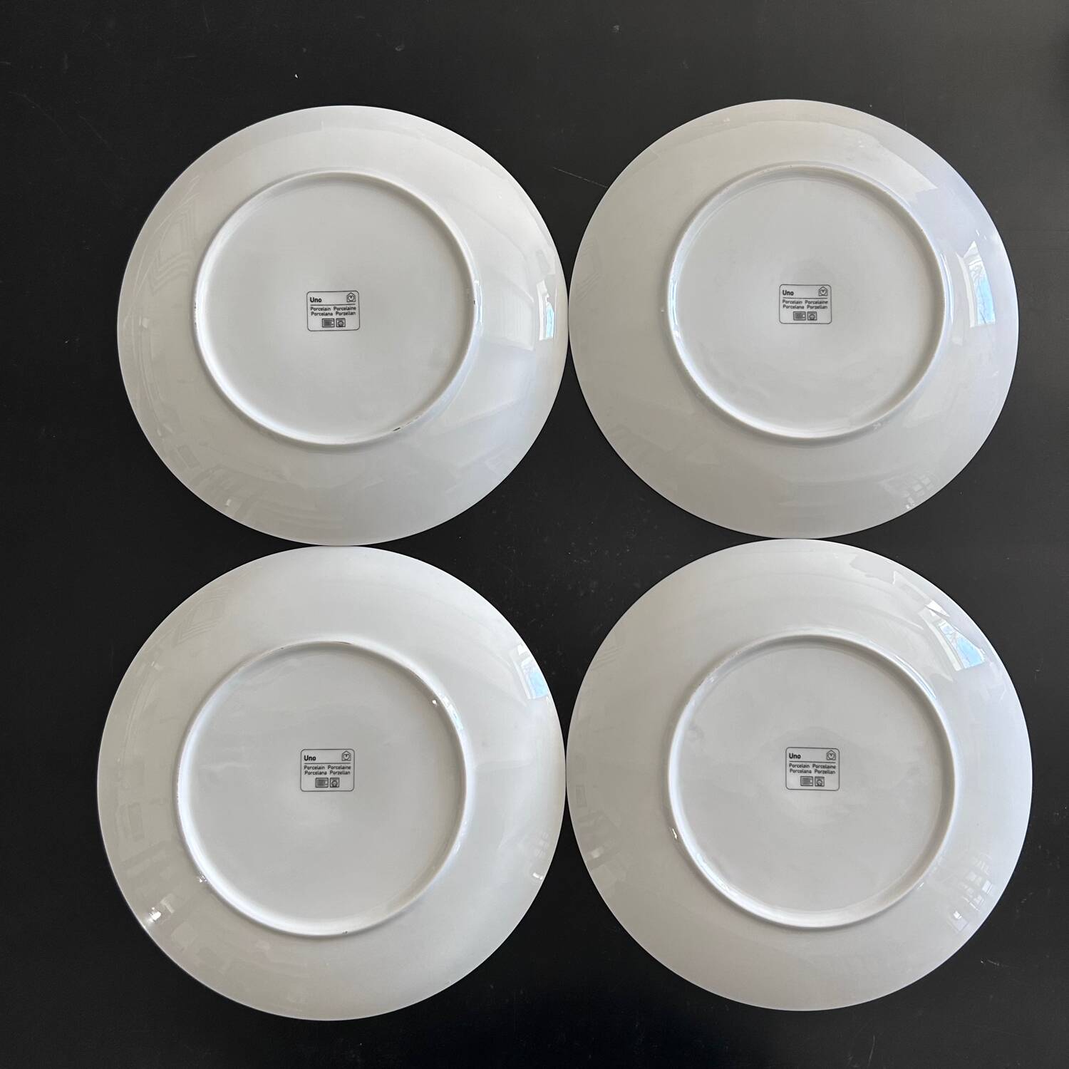 Uno Habitat 4-piece plate set