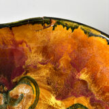 Bowl, ceramic plate by Yvon Roy, 1960s