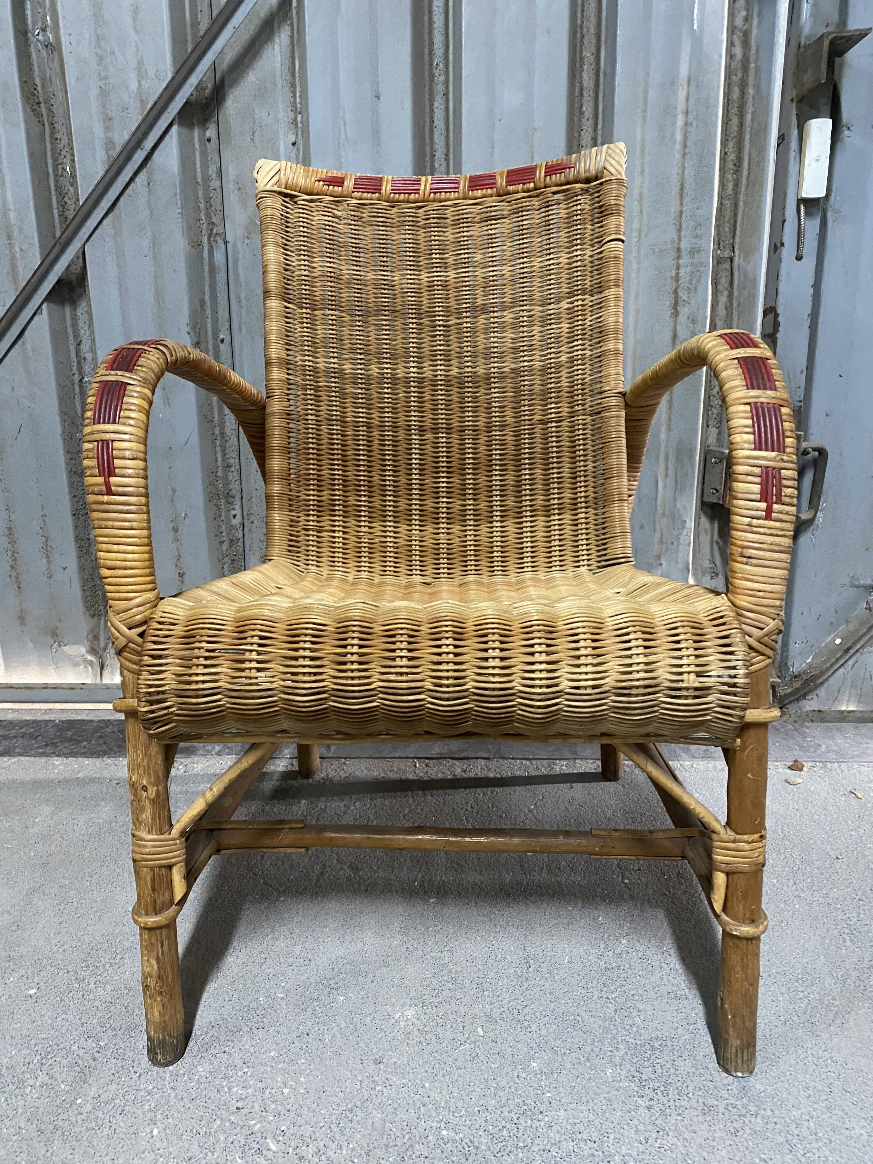 1920 rattan chair