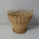 Rattan pot cover