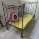 banquette lit bébé vintage fer forgé