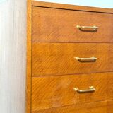 Vintage chiffonier with compass feet -