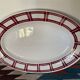Badonviller ironstone oval dish