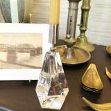 Daum crystal candlestick, 1970