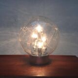 Planet Table Lamp Large Sphere from the German Space Age Mid-Century by Doria Leuchten, 1970s