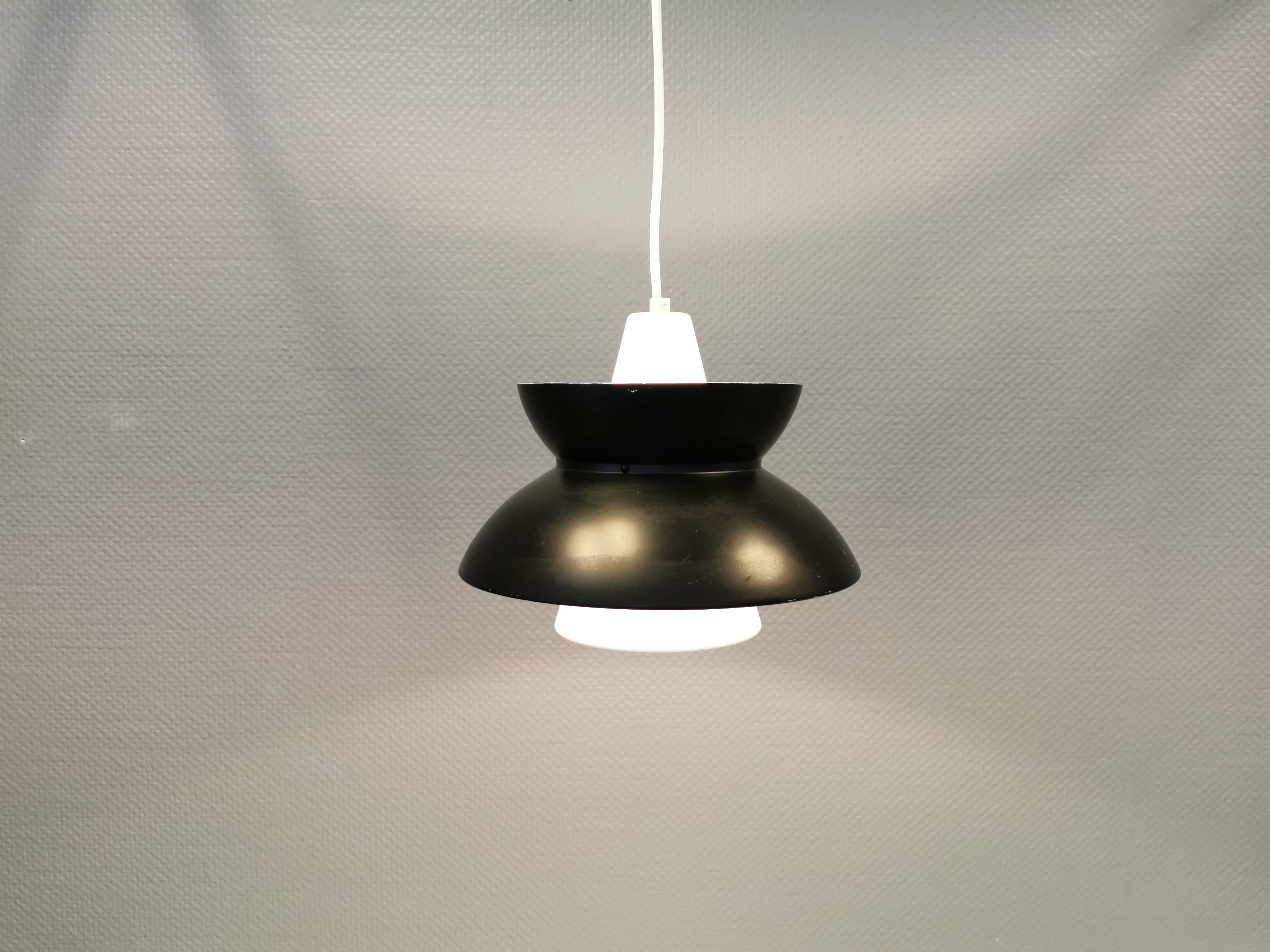 Navy hanging lamp, by Utzon for louis poulsen denmark 1960s