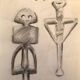 Drawing Sculptures Burkina