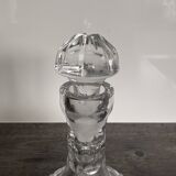Antique cut crystal carafe
