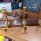 Vintage wall coat rack