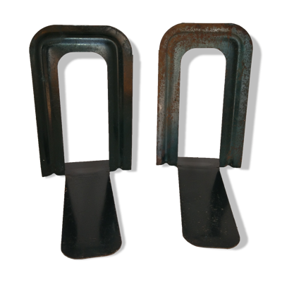 Paire de serre-livres années 50 gras ravel Clamart 50's bookends