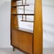 Mid-Century Highboard with Kidney Shaped Shelf in Teak, 1960s