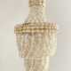 Suspension en coquillages vintage