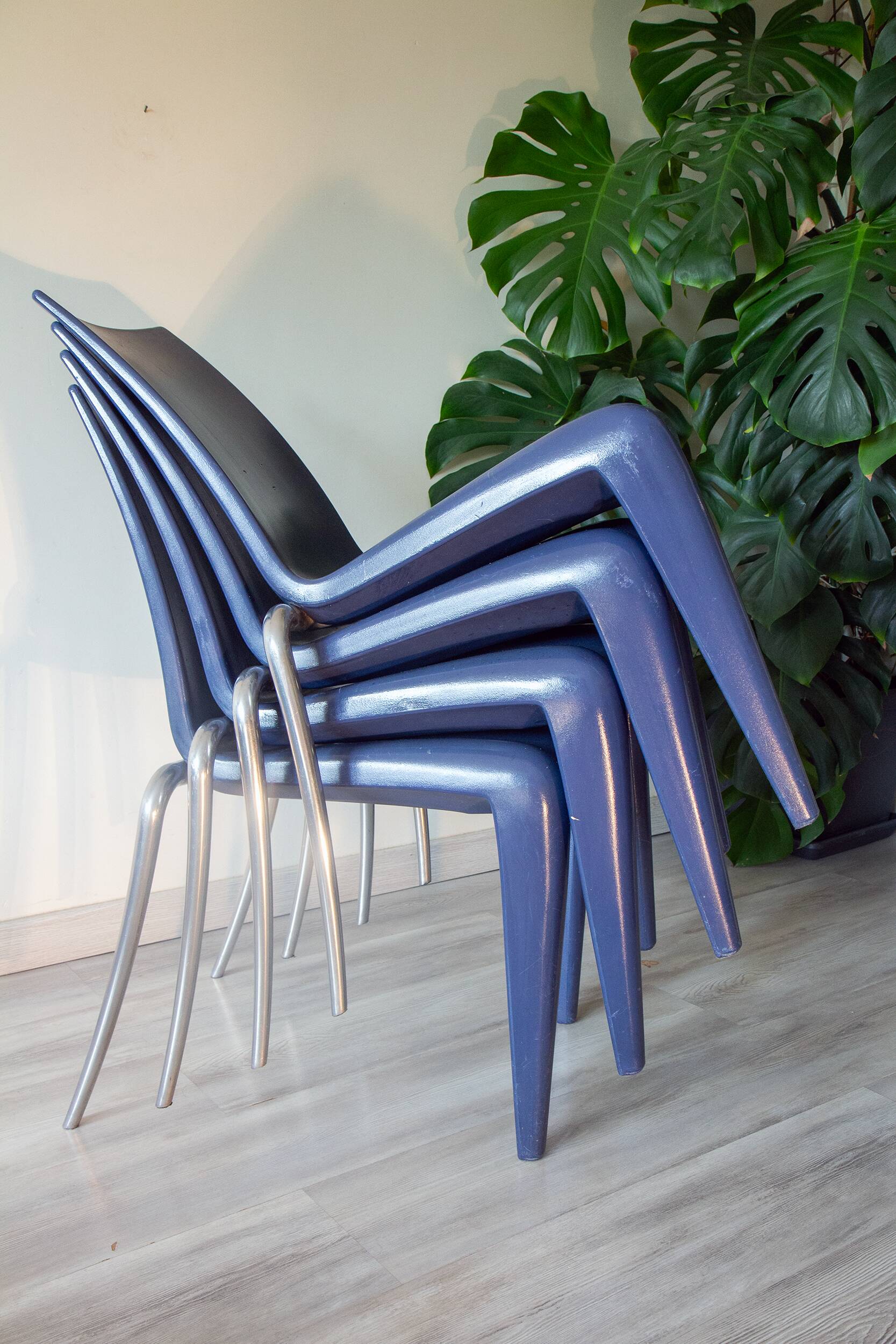 Set of 4 P.Starck chairs, VITRA edition, 1992