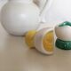 Pair of egg cups modernists workshop ceramic 50