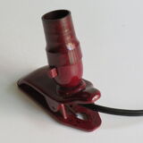 Bakelite clip lamp, early 20th century