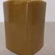 Set of 3 coloured earthenware vases Les Jardins d'Ulysse, France circa 1990