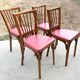Set of 4 Baumann bistro chairs