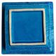 Bitossi by Aldo Londi Rimini Blu Glazed Ceramic Ashtray Vide-Poche, Italy  1960s