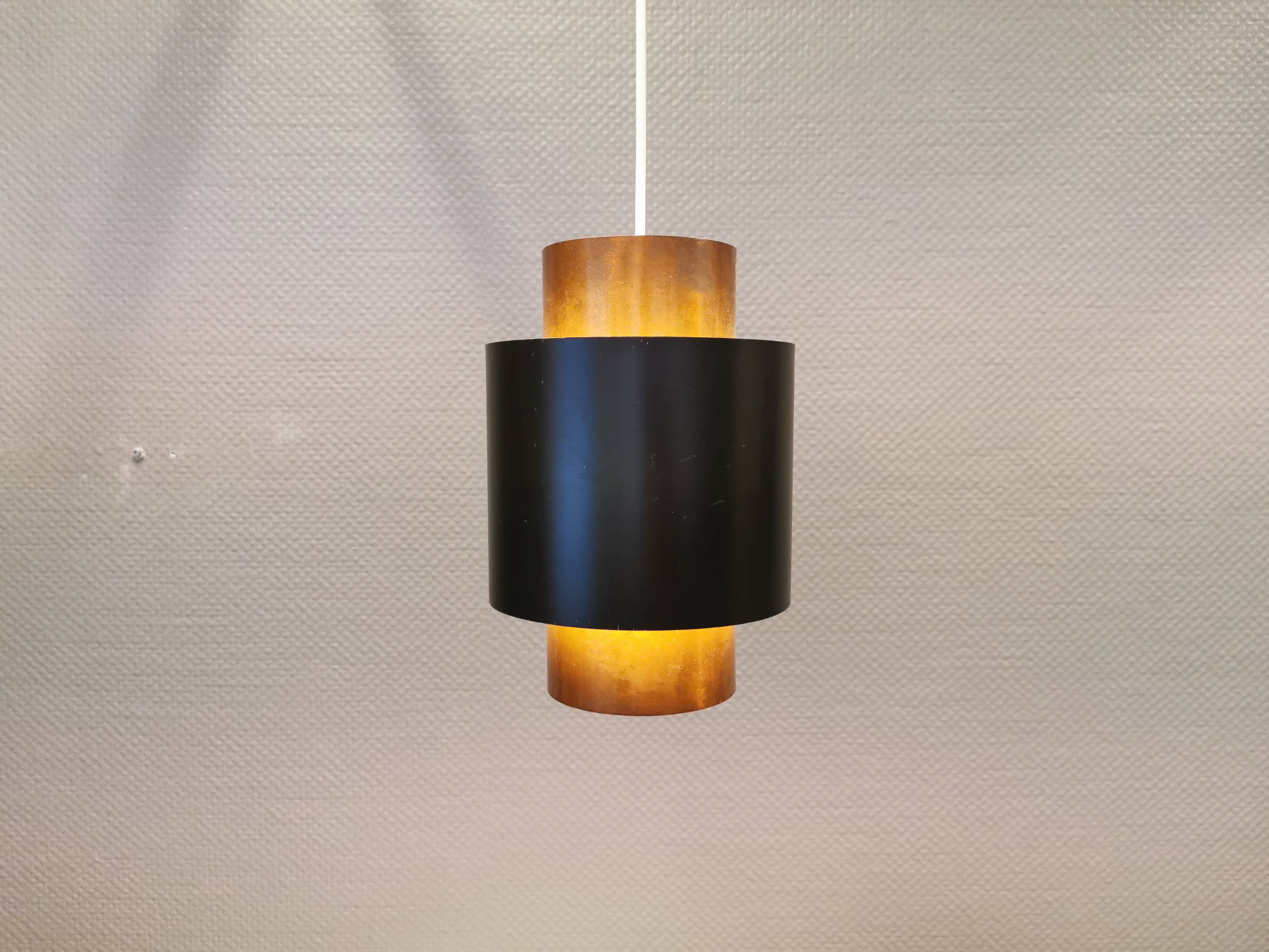 Hanging lamp, model Tunika, by Jo Hammerborg for Fog & Mørup Denmark 1966.