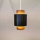 Hanging lamp, model Tunika, by Jo Hammerborg for Fog & Mørup Denmark 1966.
