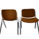 Agorà chairs designed by Paolo Favaretto for Emmegi, 1970s