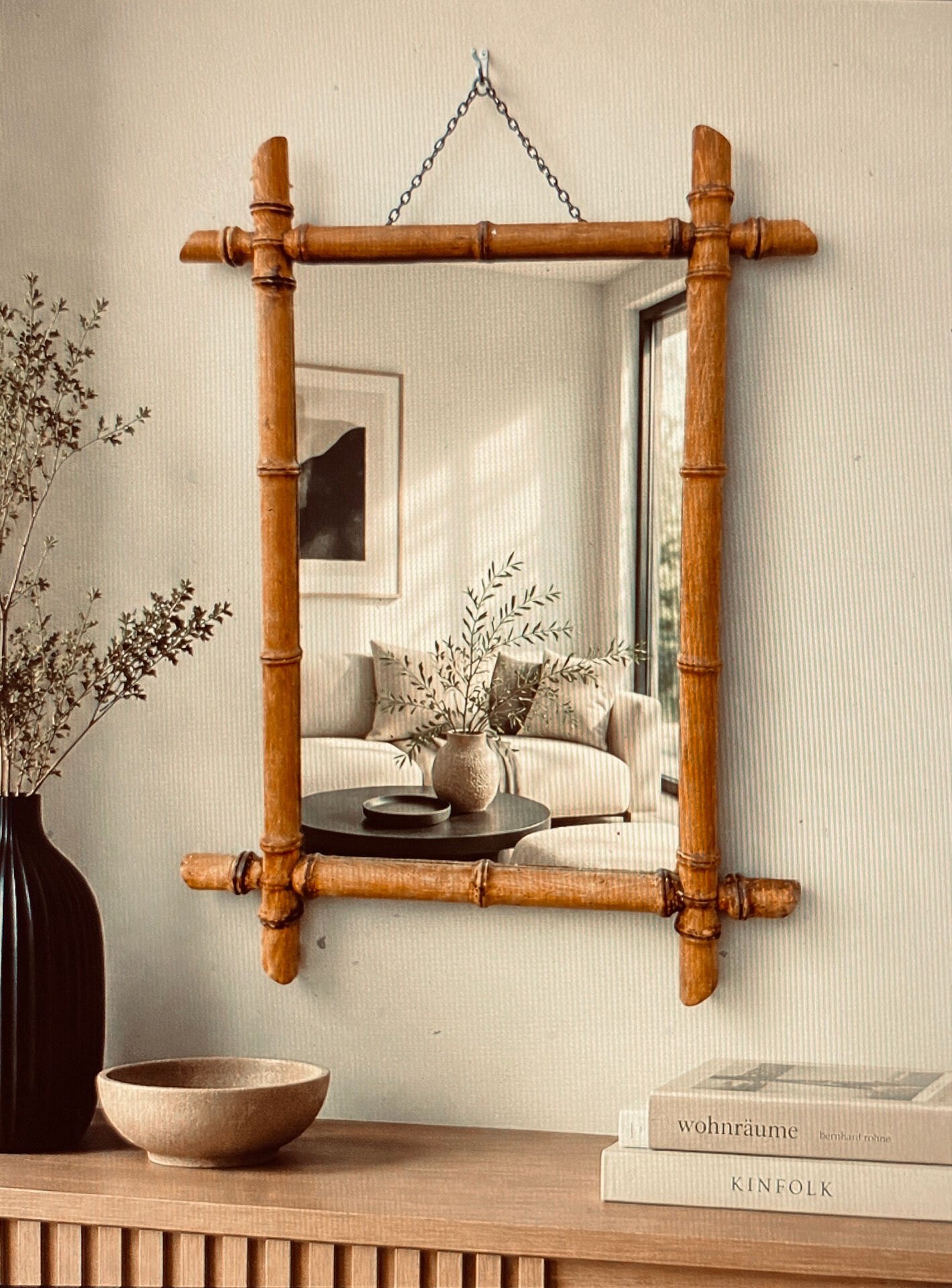 Miroir barbier vintage