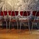 4 chaises vintage en pagwood