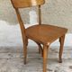 Pair of old bistro chairs 70s Vintage
