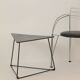 Table d'appoint triangulaire OTI Ikea par Niels Gammelgaard Circa 1980