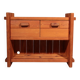 Scandinavian Brutalist pine cabinet by Hans Frydendal