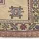 Persian Burgundy & Sand Beige Oriental Vintage Rug, 140x211Cm