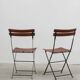 Set of 4 "Celestina" folding chairs by Marco Zanuso for Zanotta, 1978