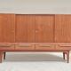 High enfilade by Johannes Andersen by Bordum & Nielsen, Samcom teak