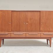 High enfilade by Johannes Andersen by Bordum & Nielsen, Samcom teak