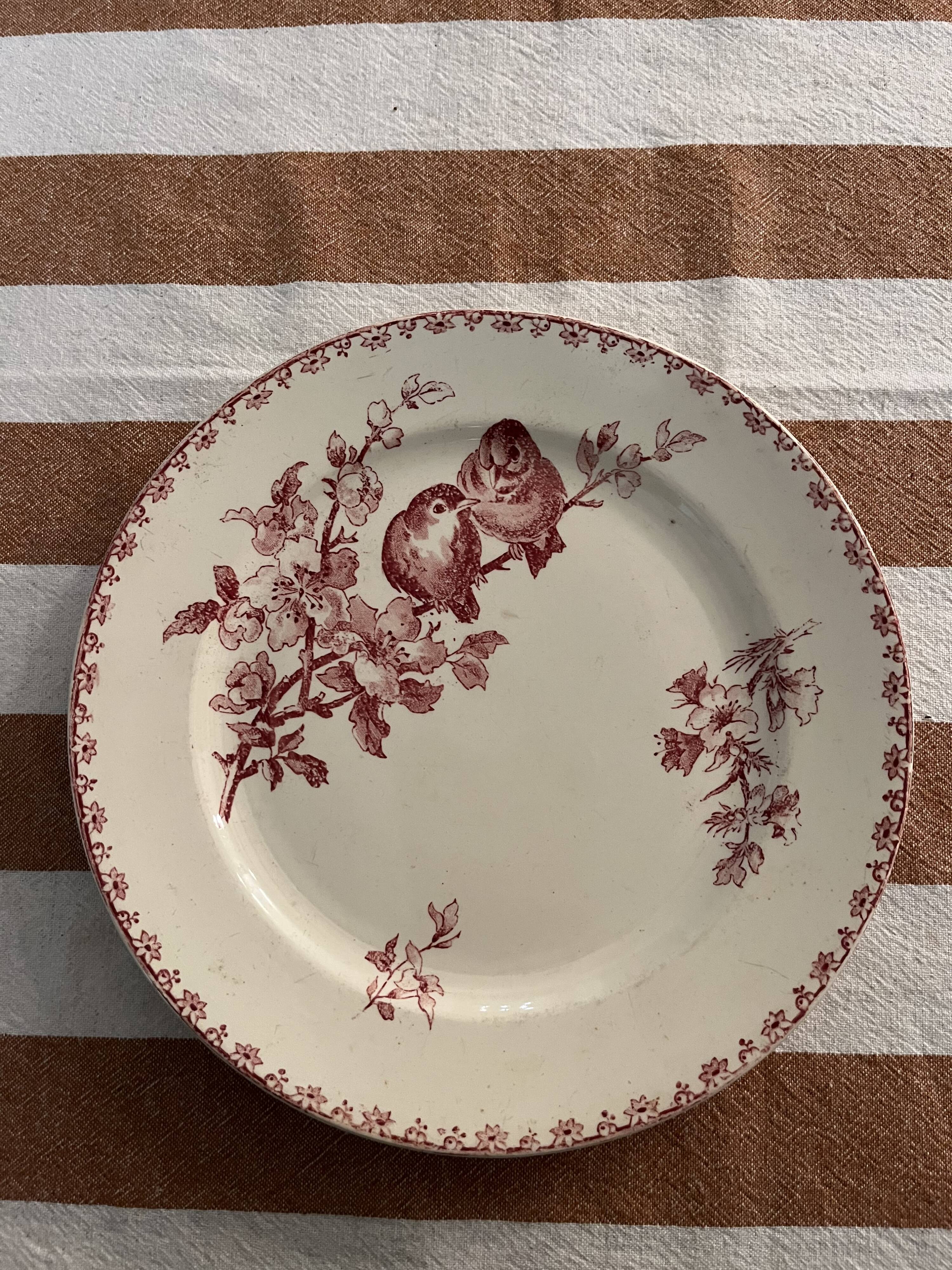 Iron earth plate Sarreguemines