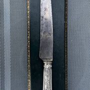 Vintage cutting service cutlery box