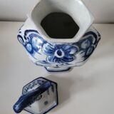 Vase potiche avec couvercle chinois