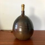 Ceramic lamp by Roland Zobel workshop Les Cyclades vintage